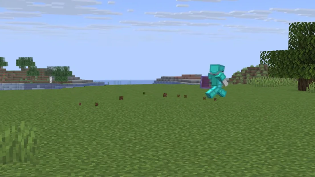 Minecraft movement hack sprint in diamond armor